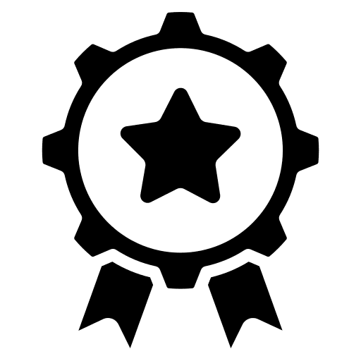 Award management trophy win icon