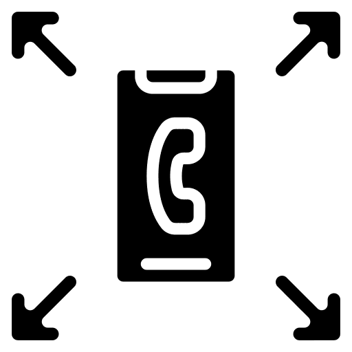 Communication center cellphone communication center telephone call icon