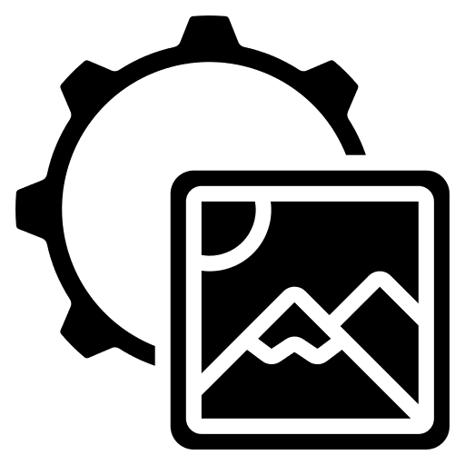 Content management image marketing picture icon