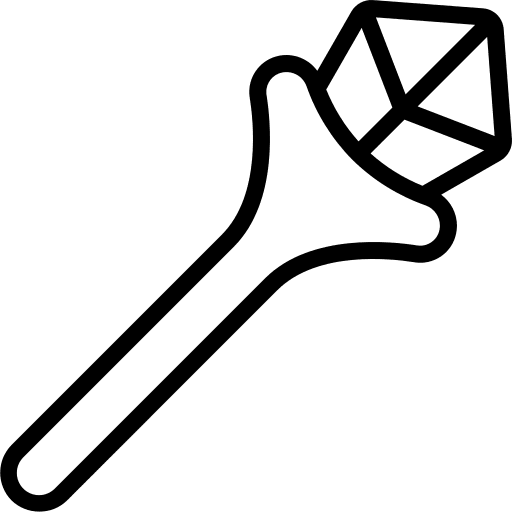Sceptre crystal gaming stick icon