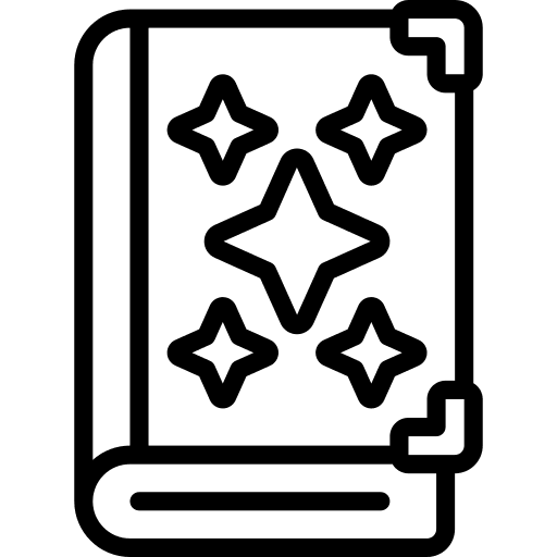Spell book spell book myth astrology icon