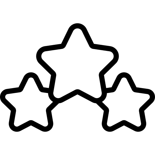 Stars video game arcade gaming icon