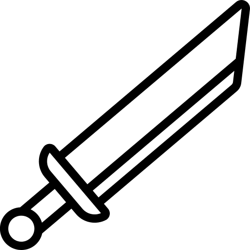 Longsword game weapons blade icon