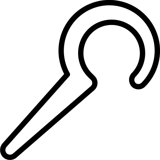 Staff sceptre equipment stick icon
