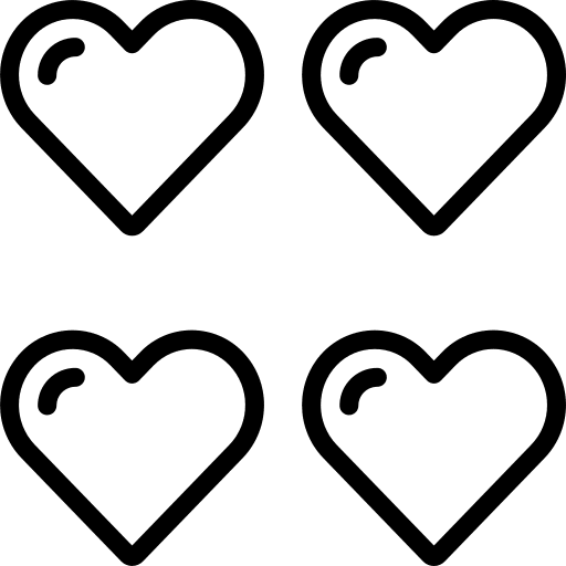 Lives hearts game electronics icon