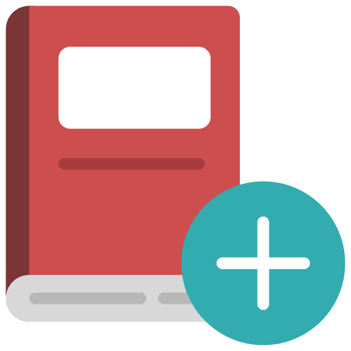 Book add book read icon