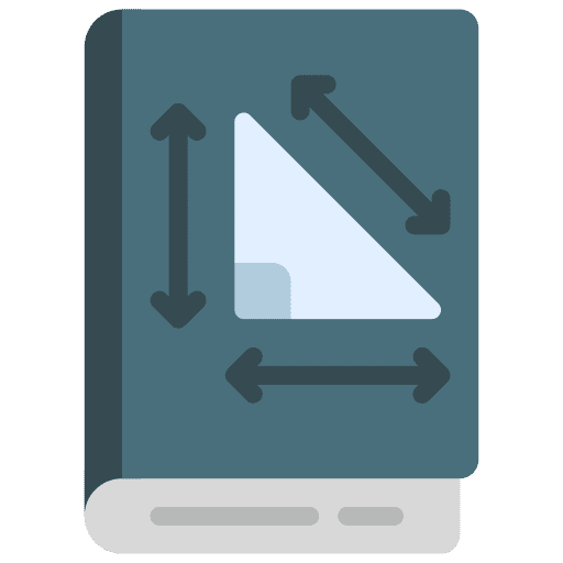 Trigonometry math triangle pythagoras icon