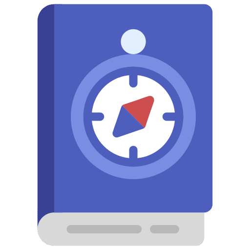 Adventure knowledge literature adventure icon