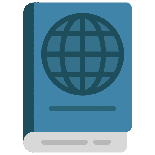 Atlas world education book icon