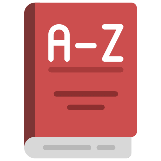 Dictionary dictionary study read icon