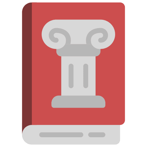History book educational book learning reading icon