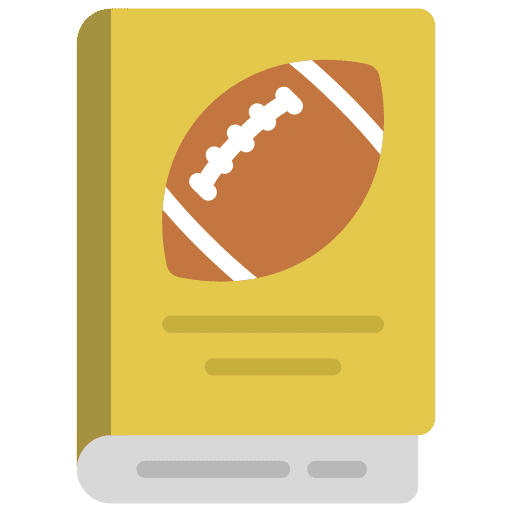 American football sport education rules icon