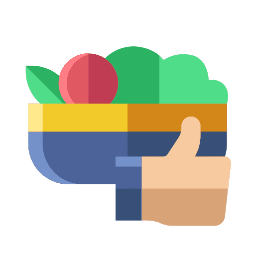 Food food and restaurant salad vegetable icon