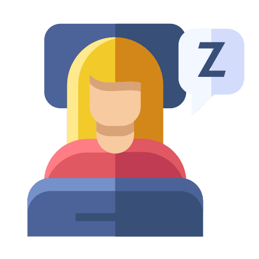 Sleep pillow bedroom relax icon