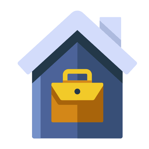 Work business work desk icon Work business work desk icon