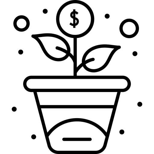 Growth growth invest money icon Growth growth invest money icon