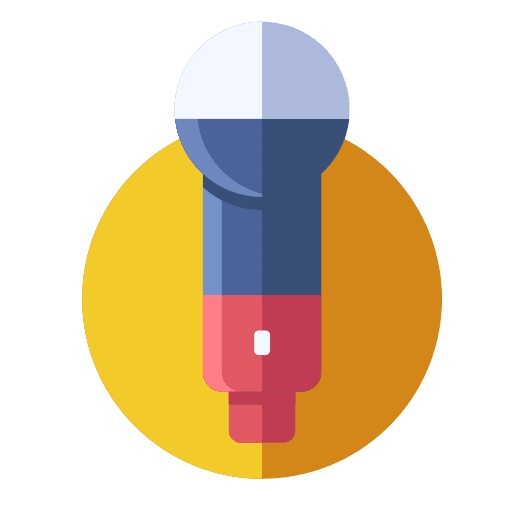 Karaoke sing electronics voice icon Karaoke sing electronics voice icon