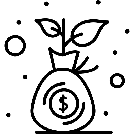 Budget investment budget cost icon Budget investment budget cost icon