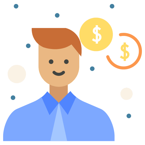 Businessman business job user icon Businessman business job user icon