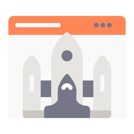 Application finance rocket rocket launch icon Application finance rocket rocket launch icon