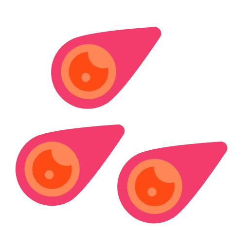Comets asteroid miscellaneous falling icon Comets asteroid miscellaneous falling icon