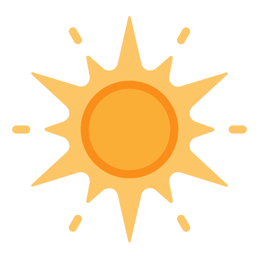 Sun star nature universe icon