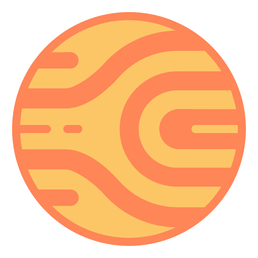 Planet universe galaxy celestial body icon Planet universe galaxy celestial body icon