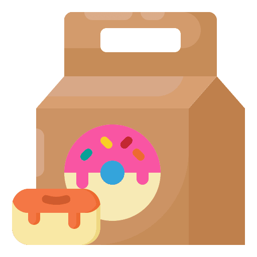 Donut food and restaurant delivery donut icon Donut food and restaurant delivery donut icon