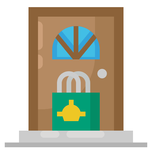Food delivery shipping and delivery home food delivery icon Food delivery shipping and delivery home food delivery icon