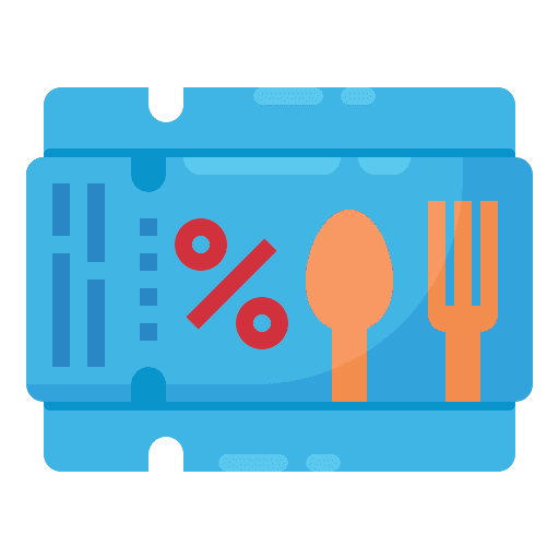 Voucher voucher gift food and restaurant icon Voucher voucher gift food and restaurant icon