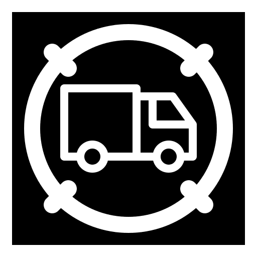 Delivery truck delivery truck transportation truck icon