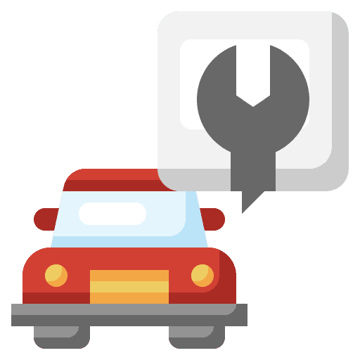 Repair car service transport transportation icon