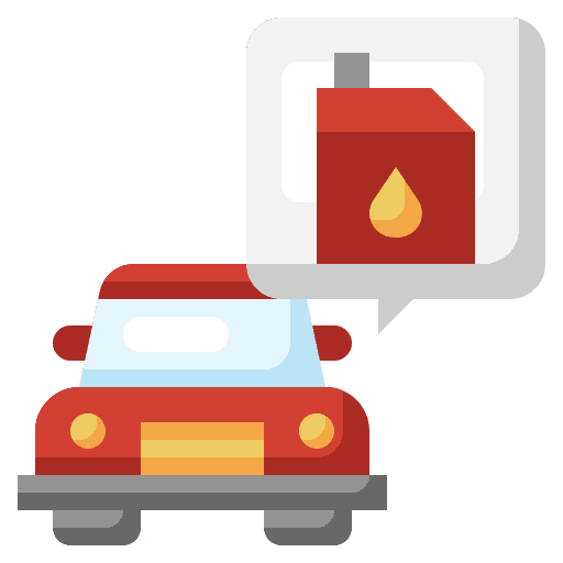 Oil transport car car service icon Oil transport car car service icon