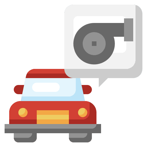 Turbo car car service driving icon Turbo car car service driving icon