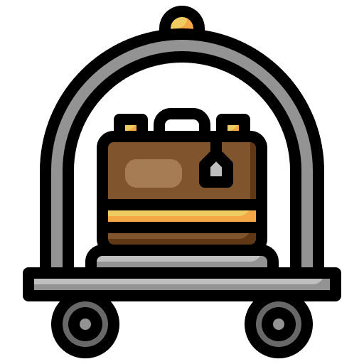 Cart transport cart bag icon Cart transport cart bag icon