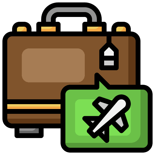 Suitcase holiday travel luggage icon Suitcase holiday travel luggage icon