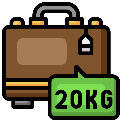 Suitcase travel holiday travel luggage icon