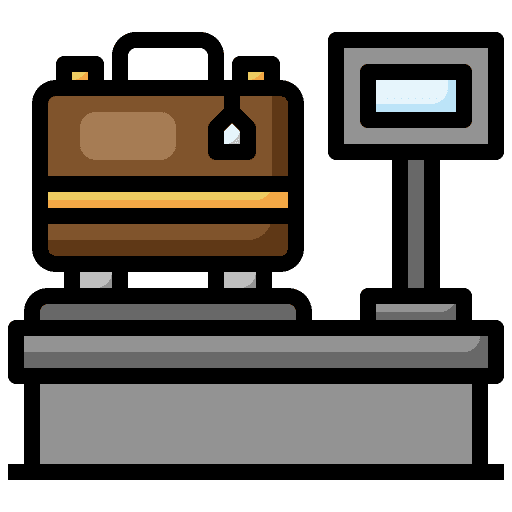 Weight baggage weight travel icon Weight baggage weight travel icon