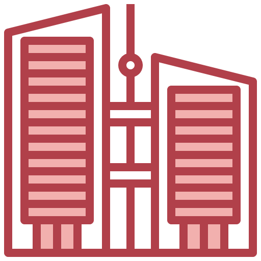 Skyscraper architecture and city city architecture icon Skyscraper architecture and city city architecture icon