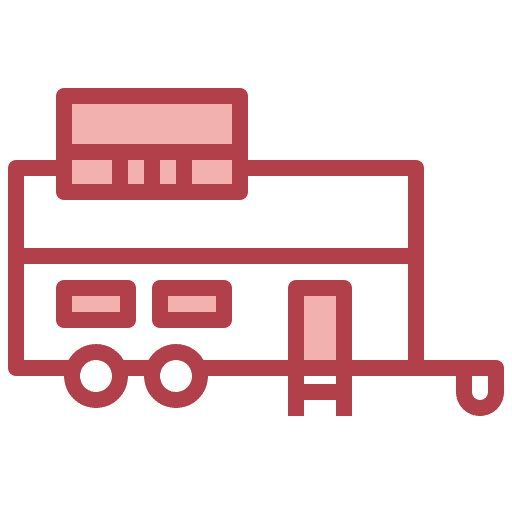 Tiny house trailer real estate tiny house icon Tiny house trailer real estate tiny house icon