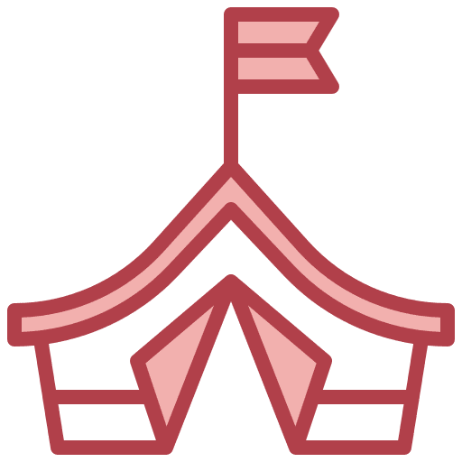 Camping equipment adventure holidays icon Camping equipment adventure holidays icon