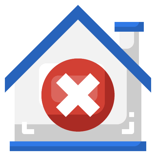 Delete cross architecture and city commerce and shopping icon