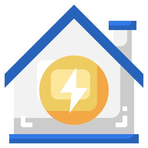 Energy energy electricity smart home icon