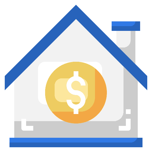 Money property home real estate icon