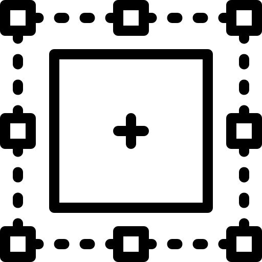 Selection area selector object icon