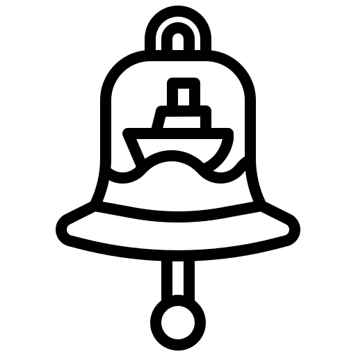 Bell cruise bell ring icon