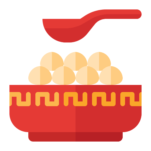 Tangyuan traditional tangyuan chinese food icon