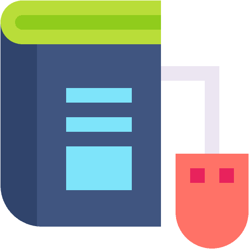 Online course book online education online learning icon