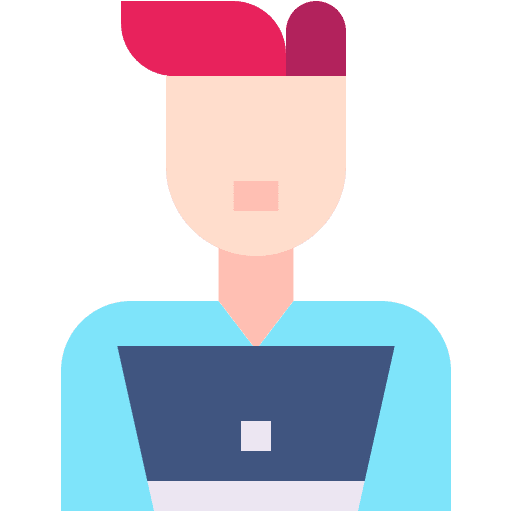 Online learning learning laptop student icon