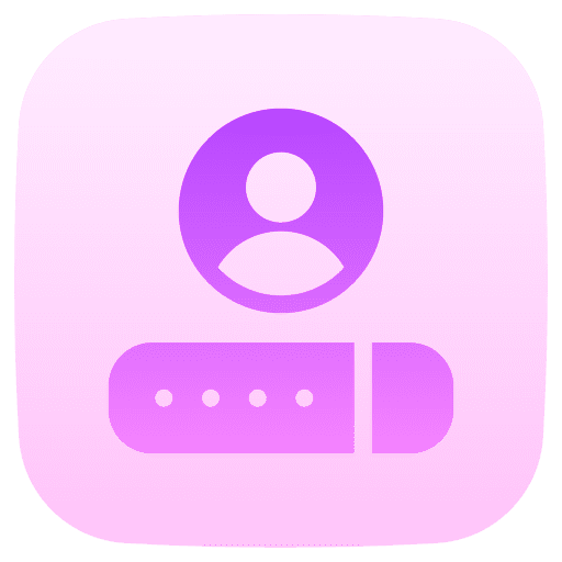 Login user ui account icon